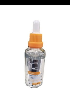 Vitamin C Facial Serum - Orange Dropper Bottle